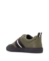 Bally Low Top Side Stripe Sneakers