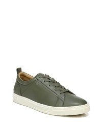 Vionic Lucas Sneaker In Olive Leather At Nordstrom