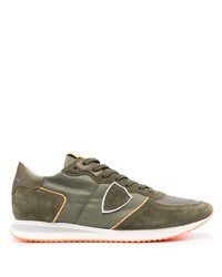 Philippe Model Paris Trpx Leather Low Top Sneakers