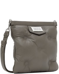 Maison Margiela Gray Glam Slam Flat Messenger Bag