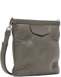 Maison Margiela Gray Glam Slam Flat Messenger Bag