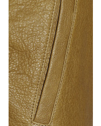 Isabel Marant Acca Textured Leather Mini Skirt