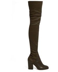 Alexa Wagner Domino Leather Over The Knee Boots