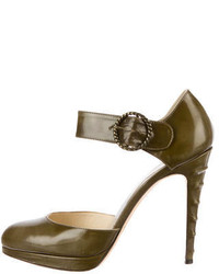 Brian Atwood Leather Pumps