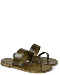 Lvaro Alberto Leather Sandals