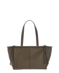 Loewe Small Cushion Leather Convertible Gusset Tote