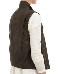 Vince Paper Leather Vest