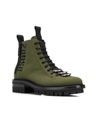 DSQUARED2 Loop Toe Cargo Boots