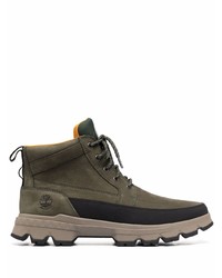 Timberland Panelled Suede Hiking Boots