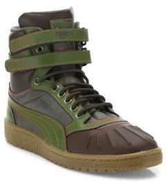 Puma Sky Ii Hi Duck Leather Boots, $345 