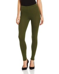 olive green leggings outfit