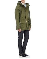 Givenchy Canvas Anorak Green