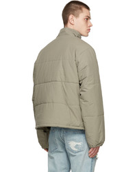 John Elliott Khaki Pico Puffer Jacket