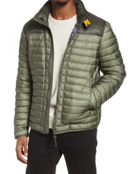 Parajumpers Quilted Down Jacket In Fisherman At Nordstrom