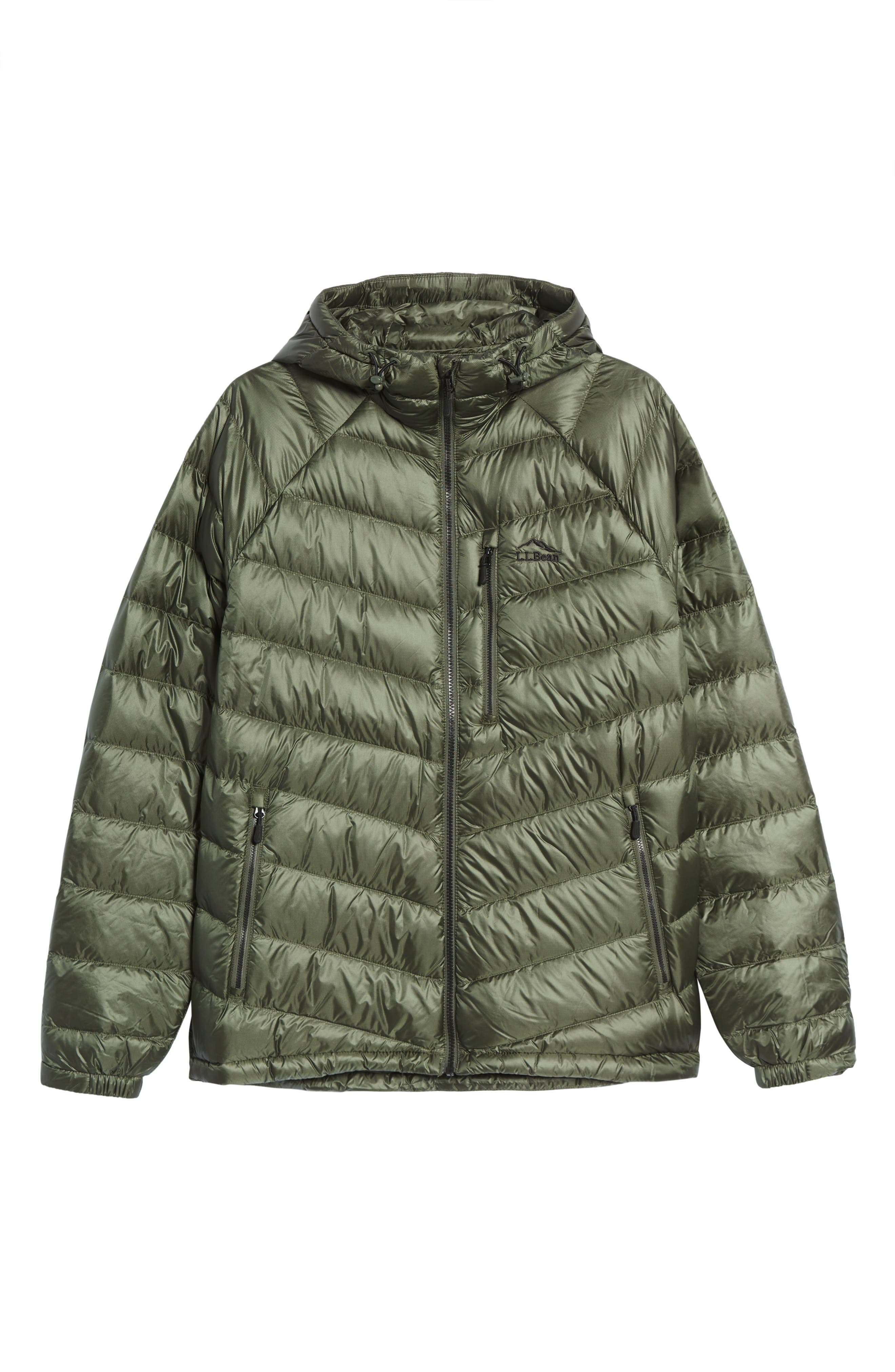 L.L. Bean Ultralight 850 Fill Power Hooded Down Jacket, $124 ...