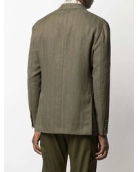 Lardini Fitted Single Breasted Blazer