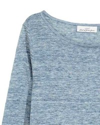 H&M Long Sleeved Linen Top