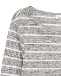 H&M Long Sleeved Linen Top