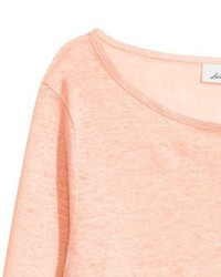 H&M Long Sleeved Linen Top