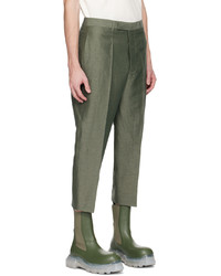 Rick Owens Green Astaires Trousers