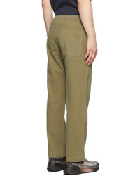 Satta Green Linen Trousers