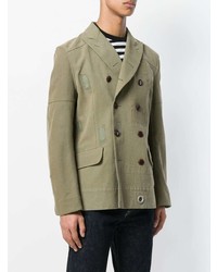 Junya Watanabe MAN Double Breasted Fitted Blazer