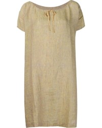 Olive Linen Dress