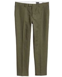 H&M Linen Blend Suit Pants