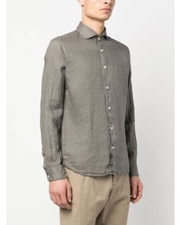 Altea Linen Effect Long Sleeves Shirt