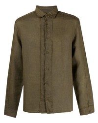 Transit Long Sleeved Linen Shirt