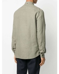 Brunello Cucinelli Military Chest Pocket Shirt