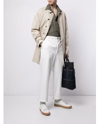 Man On The Boon. Pocketed Linen Shirt