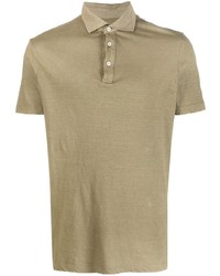 Altea Cotton Linen Shortsleeved Polo Shirt