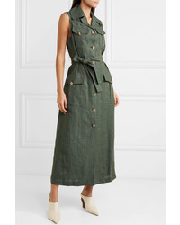 Giuliva Heritage Collection Mary Angel Linen Midi Dress