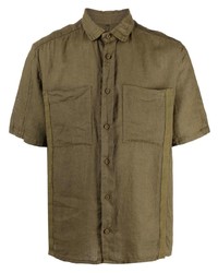 Transit Creased Effect Linen Shirt