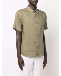 Vince Short Sleeve Fitted Shirt
