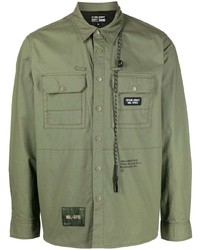 Izzue Army Patch Pocket Shirt