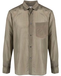 BERNER KUHL Berner Khl Long Sleeve Chest Pocket Shirt