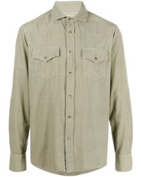Brunello Cucinelli Button Up Flap Pockets Shirt