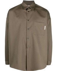 Marni Chest Pocket Long Sleeve Shirt