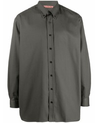 Acne Studios Cotton Blend Long Sleeve Shirt