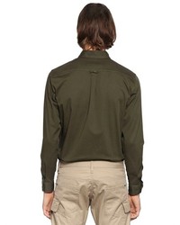 DSquared Stretch Cotton Drill Shirt