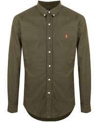 Polo Ralph Lauren Embroidered Pony Button Up Shirt