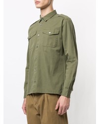 Kent & Curwen Flap Pocket Military Shirt