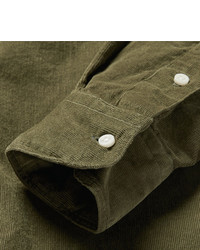 Gitman Brothers Gitman Vintage Button Down Collar Cotton Corduroy Shirt