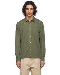 Officine Generale Green Esteban Shirt