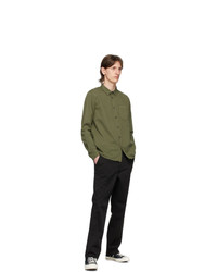 Nudie Jeans Green Henry Shirt