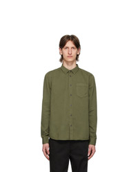 Nudie Jeans Green Henry Shirt