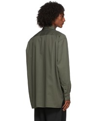 Acne Studios Green Long Sleeve Shirt