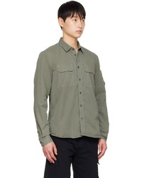 C.P. Company Green Long Sleeve Shirt